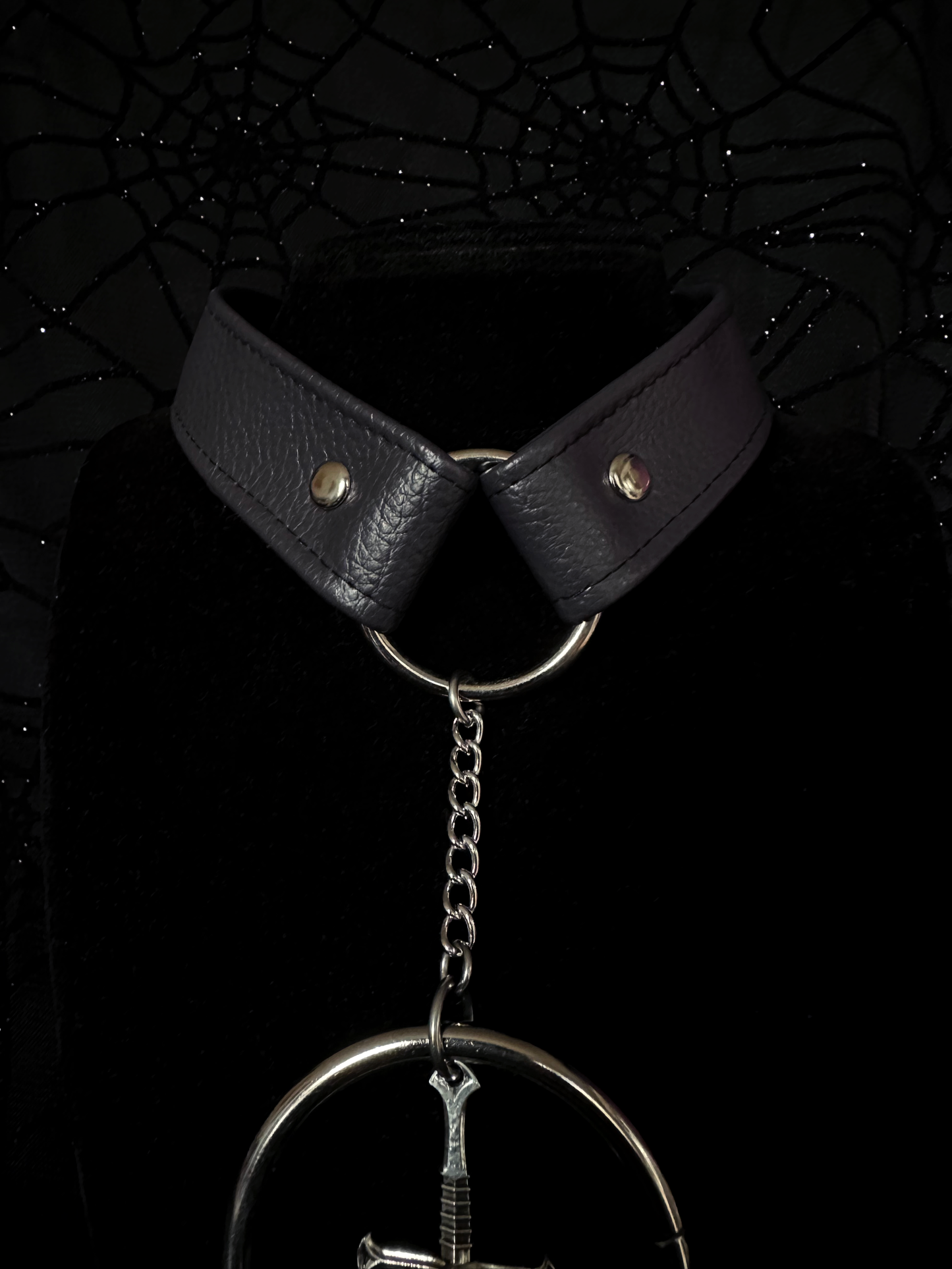 sword ring choker