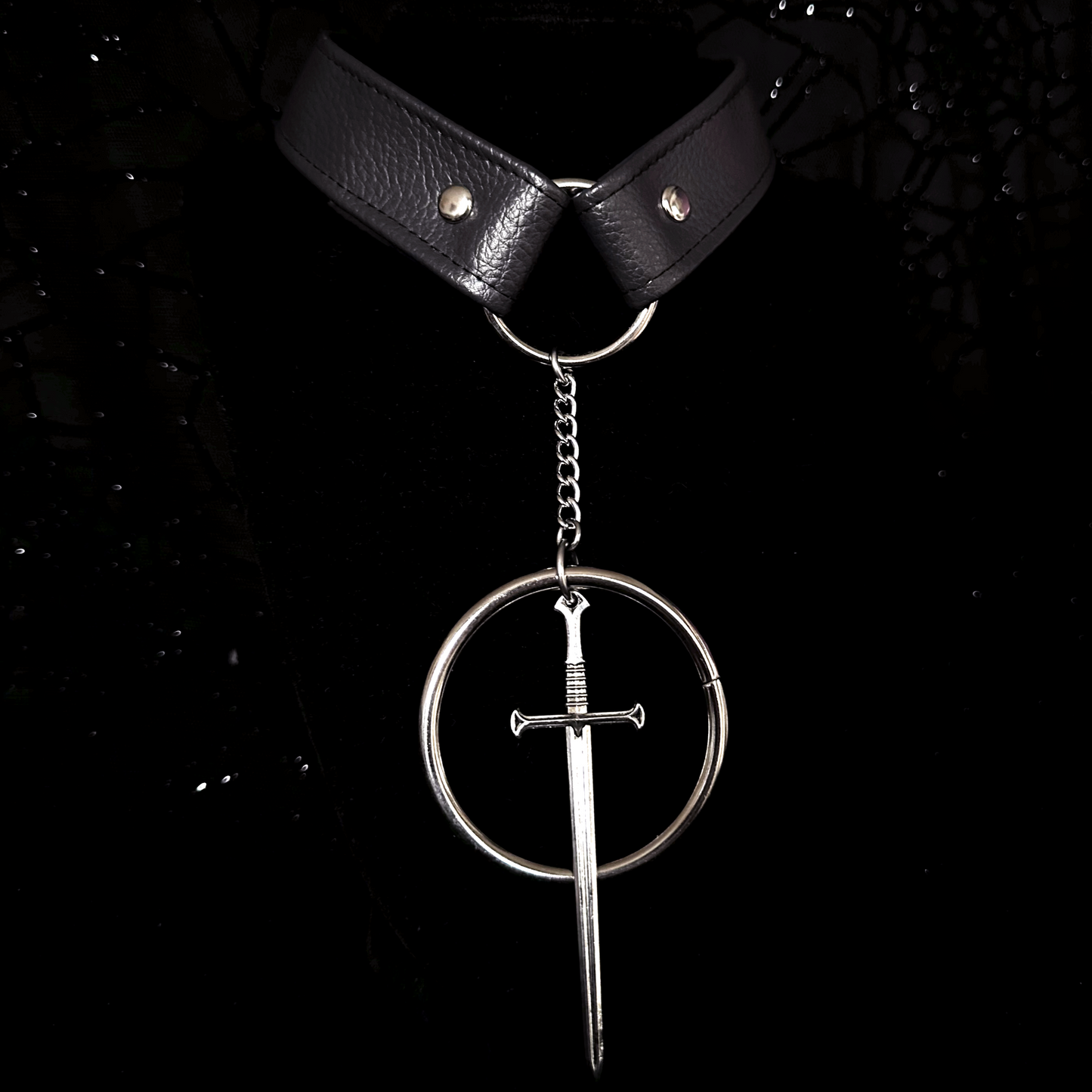 sword ring choker